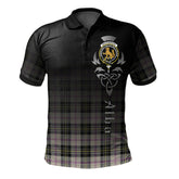 Clan MacPherson Dress Ancient Tartan Polo Shirt - Alba Celtic Style AQ92 MacPherson Dress Ancient Tartan Tartan Polo