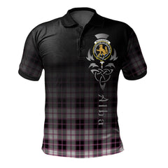 Clan MacPherson Hunting Modern Tartan Polo Shirt - Alba Celtic Style LW44 MacPherson Hunting Modern Tartan Tartan Polo