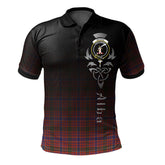 Clan MacRae Ancient Tartan Polo Shirt - Alba Celtic Style OA62 MacRae Ancient Tartan Tartan Polo