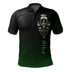 Clan Mar Tribe Tartan Polo Shirt - Alba Celtic Style RX91 Mar Tribe Tartan Tartan Polo