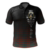 Clan Matheson Ancient Tartan Polo Shirt - Alba Celtic Style YD31 Matheson Ancient Tartan Tartan Polo