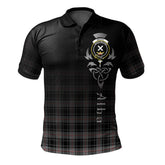 Clan Moffat Modern Tartan Polo Shirt - Alba Celtic Style AV72 Moffat Modern Tartan Tartan Polo