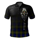 Clan Muir Tartan Polo Shirt - Alba Celtic Style ZU16 Muir Tartan Tartan Polo