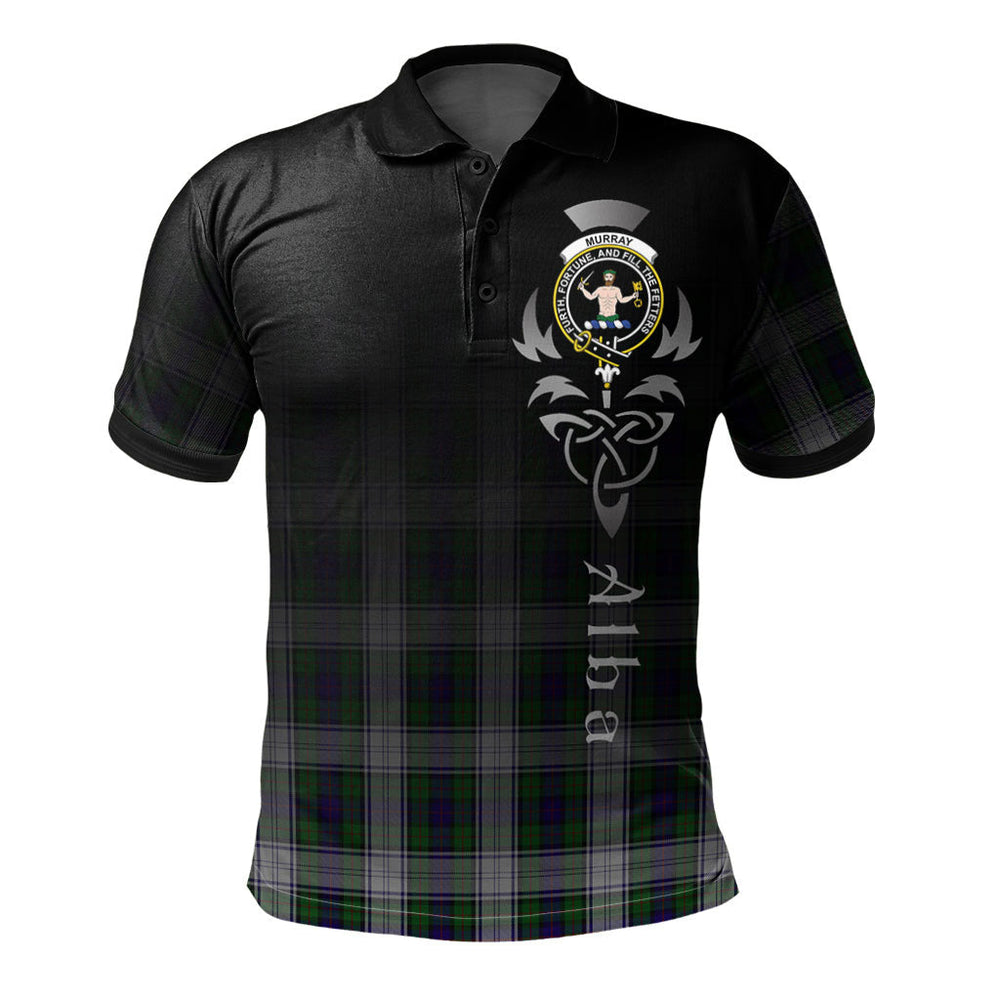 Clan Murray of Atholl Dress Tartan Polo Shirt - Alba Celtic Style SM61 Murray of Atholl Dress Tartan Tartan Polo