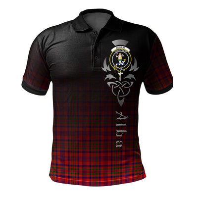 Clan Murray of Tulloch Modern Tartan Polo Shirt - Alba Celtic Style NQ34