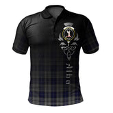 Clan Napier Tartan Polo Shirt - Alba Celtic Style XD32 Napier Tartan Tartan Polo