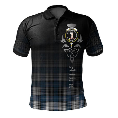 Clan Napier Modern Tartan Polo Shirt - Alba Celtic Style