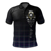 Clan Nevoy Tartan Polo Shirt - Alba Celtic Style SX54 Nevoy Tartan Tartan Polo