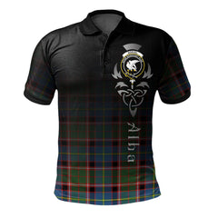 Clan Norvel Tartan Polo Shirt - Alba Celtic Style YE29 Norvel Tartan Tartan Polo