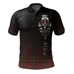 Clan Ogilvie (Ogilvy) Paton Tartan Polo Shirt - Alba Celtic Style LW33 Ogilvie (Ogilvy) Paton Tartan Tartan Polo