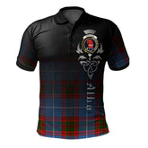 Clan Pentland Tartan Polo Shirt - Alba Celtic Style WY11 Pentland Tartan Tartan Polo
