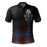 Clan Preston Tartan Polo Shirt - Alba Celtic Style PK26 Preston Tartan Tartan Polo