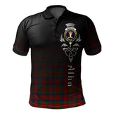 Clan Robertson 02 Tartan Polo Shirt - Alba Celtic Style CE69 Robertson 02 Tartan Tartan Polo