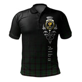 Clan Sinclair Hunting 01 Tartan Polo Shirt - Alba Celtic Style FP38 Sinclair Hunting 01 Tartan Tartan Polo