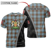 Anderson Ancient Tartan Shirt with Scotland Coat of Arms & Custom Name FJ18
