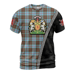Personalized Clan Anderson Ancient Tartan Shirt with Scotland Coat of Arms & Custom Name FJ18