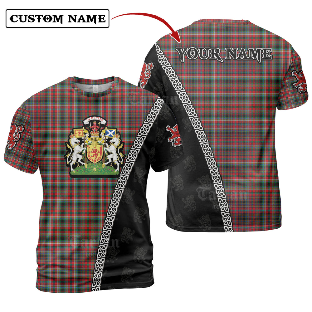 Anderson of Arbrake Tartan Shirt with Scotland Coat of Arms & Custom Name YH63