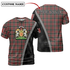 Anderson of Arbrake Tartan Shirt with Scotland Coat of Arms & Custom Name YH63