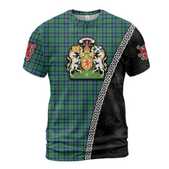 Personalized Clan Armstrong Ancient Tartan Shirt with Scotland Coat of Arms & Custom Name AV39