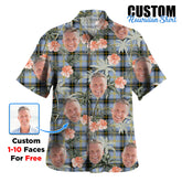 Clan Bell of the Borders Tartan Custom Face Hawaiian Shirt – Unisex Gift for Family Members, Summer Party CF41 Bell of the Borders Tartan Tartan Hawaii Shirt