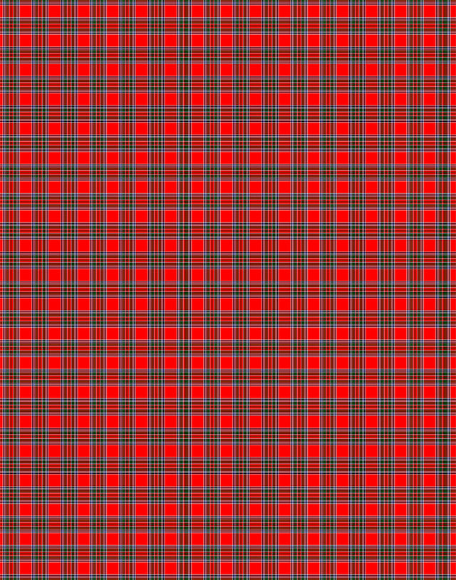 Binning tartan swatch