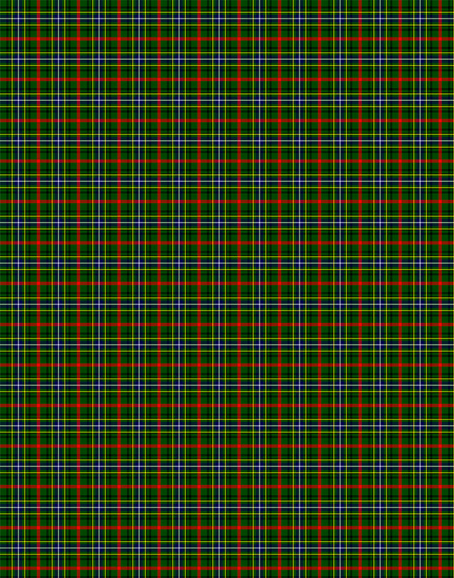 Bisset tartan swatch