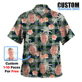 Clan Blackwatch Dress Modern Tartan Custom Face Hawaiian Shirt – Unisex Gift for Family Members, Summer Party KT21 Blackwatch Dress Modern Tartan Tartan Hawaii Shirt