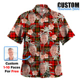 Clan Brodie Modern Tartan Custom Face Hawaiian Shirt – Unisex Gift for Family Members, Summer Party GO54 Brodie Modern Tartan Tartan Hawaii Shirt