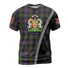 Personalized Clan Cameron of Erracht Modern Tartan Shirt with Scotland Coat of Arms & Custom Name IX83