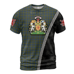 Personalized Clan Campbell Tartan Shirt with Scotland Coat of Arms & Custom Name HX16
