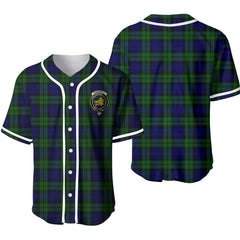 Clan Campbell Tartan Unisex Baseball Jersey KA29AF47 Clan Campbell Tartan Today