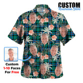 Clan Campbell of Cawdor Ancient Tartan Custom Face Hawaiian Shirt – Unisex Gift for Family Members, Summer Party LH13 Campbell of Cawdor Ancient Tartan Tartan Hawaii Shirt
