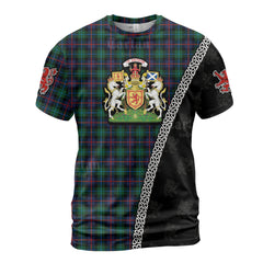 Personalized Clan Campbell of Cawdor Modern Tartan Shirt with Scotland Coat of Arms & Custom Name ZA26