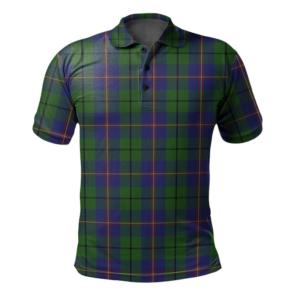 Clan Carmichael Tartan Polo Shirt VJ22 Carmichael Tartan Tartan Polo