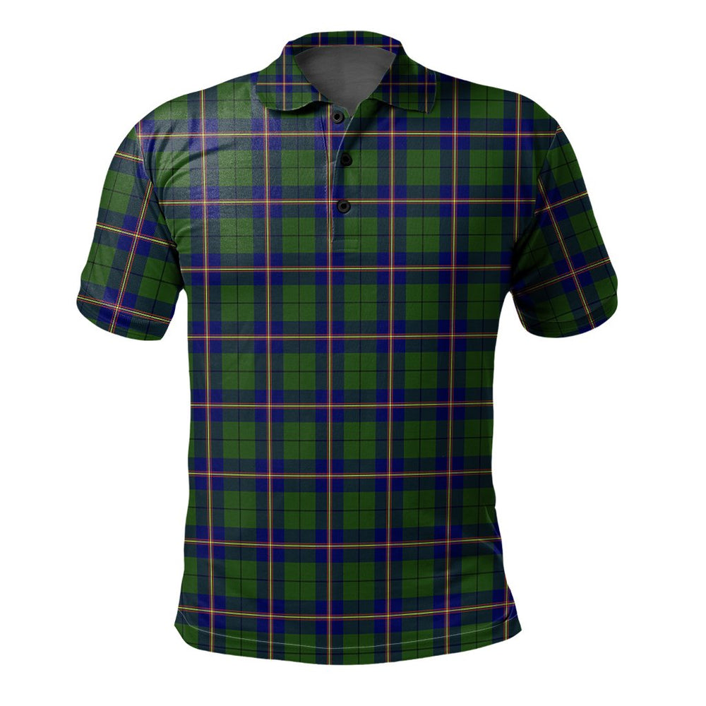 Clan Carmichael Modern Tartan Polo Shirt MJ95 Carmichael Modern Tartan Tartan Polo