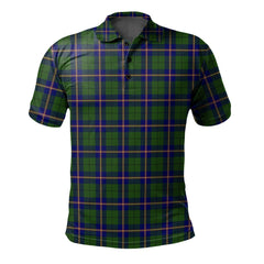 Clan Carmichael Modern Tartan Polo Shirt MJ95 Carmichael Modern Tartan Tartan Polo