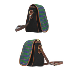 Clan Carmichael Modern Tartan Saddle Handbags UN27 Clan Carmichael Tartan Today