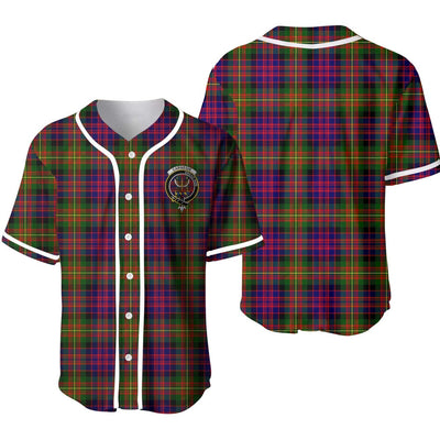 Clan Carnegie Tartan Unisex Baseball Jersey DT69LZ90