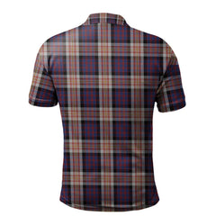 Clan Carnegie 01 Tartan Polo Shirt EN89 Carnegie 01 Tartan Tartan Polo