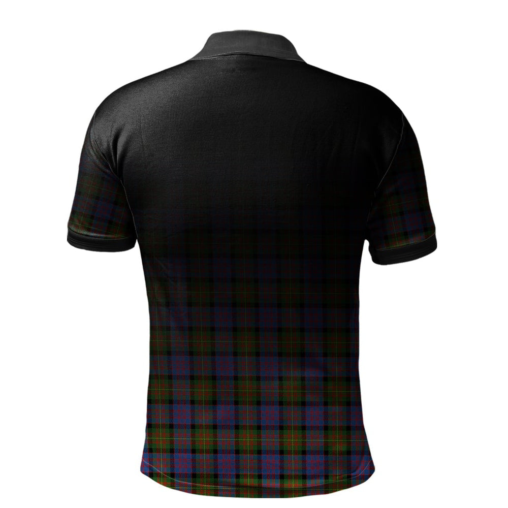 Clan Carnegie Ancient Tartan Polo Shirt - Alba Celtic Style LG35 Carnegie Ancient Tartan Tartan Polo