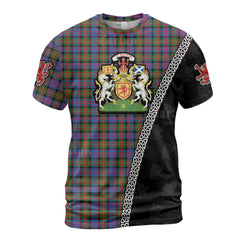 Personalized Clan Carnegie Ancient Tartan Shirt with Scotland Coat of Arms & Custom Name RE63