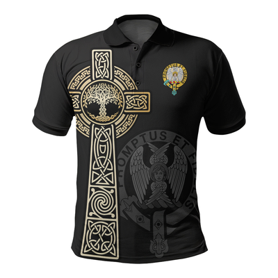 Clan Carruthers Clan Unisex Polo Shirt - Celtic Tree Of Life