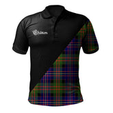 Clan Chalmers Modern Clan - Military Polo Shirt TR70 Chalmers Modern Tartan Tartan Polo