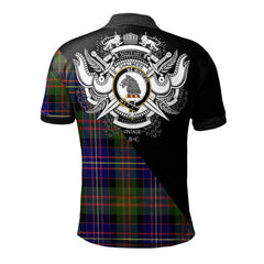 Clan Chalmers Modern Clan - Military Polo Shirt TR70 Chalmers Modern Tartan Tartan Polo