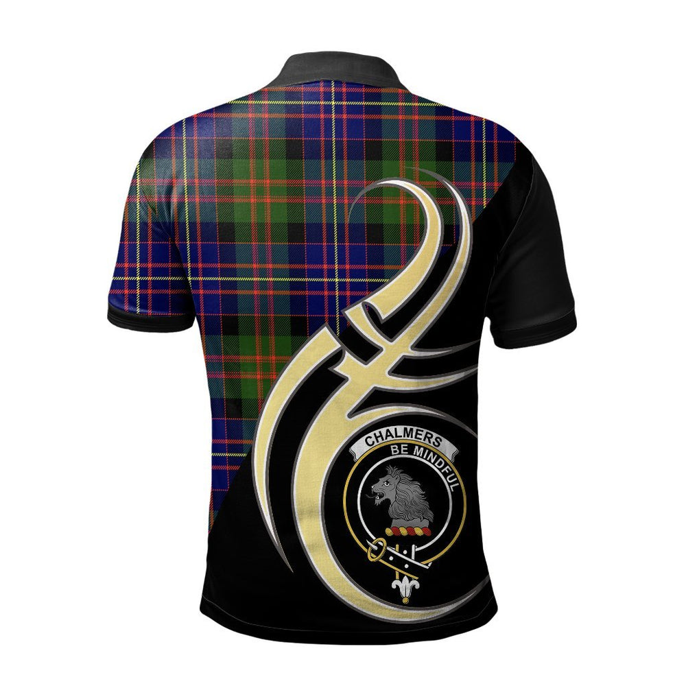 Clan Chalmers Modern Tartan Polo Shirt - Believe In Me Style AD49 Chalmers Modern Tartan Tartan Polo