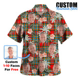 Clan Chattan Tartan Custom Face Hawaiian Shirt – Unisex Gift for Family Members, Summer Party PA16 Chattan Tartan Tartan Hawaii Shirt