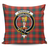 Clan Chisholm Ancient Tartan Crest Pillow Cover EB22 Clan Chisholm Tartan Today