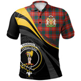 Clan Chisholm Ancient Tartan Polo Shirt - Royal Coat Of Arms Style FM96 Chisholm Ancient Tartan Tartan Polo