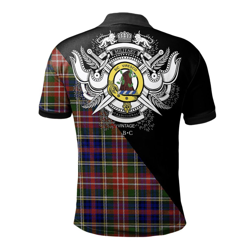 Clan Christie Clan - Military Polo Shirt NK31 Christie Tartan Tartan Polo