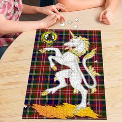 Clan Christie Tartan Crest Unicorn Scotland Jigsaw Puzzles Gift For Family DQ44 Clan Christie Tartan Today